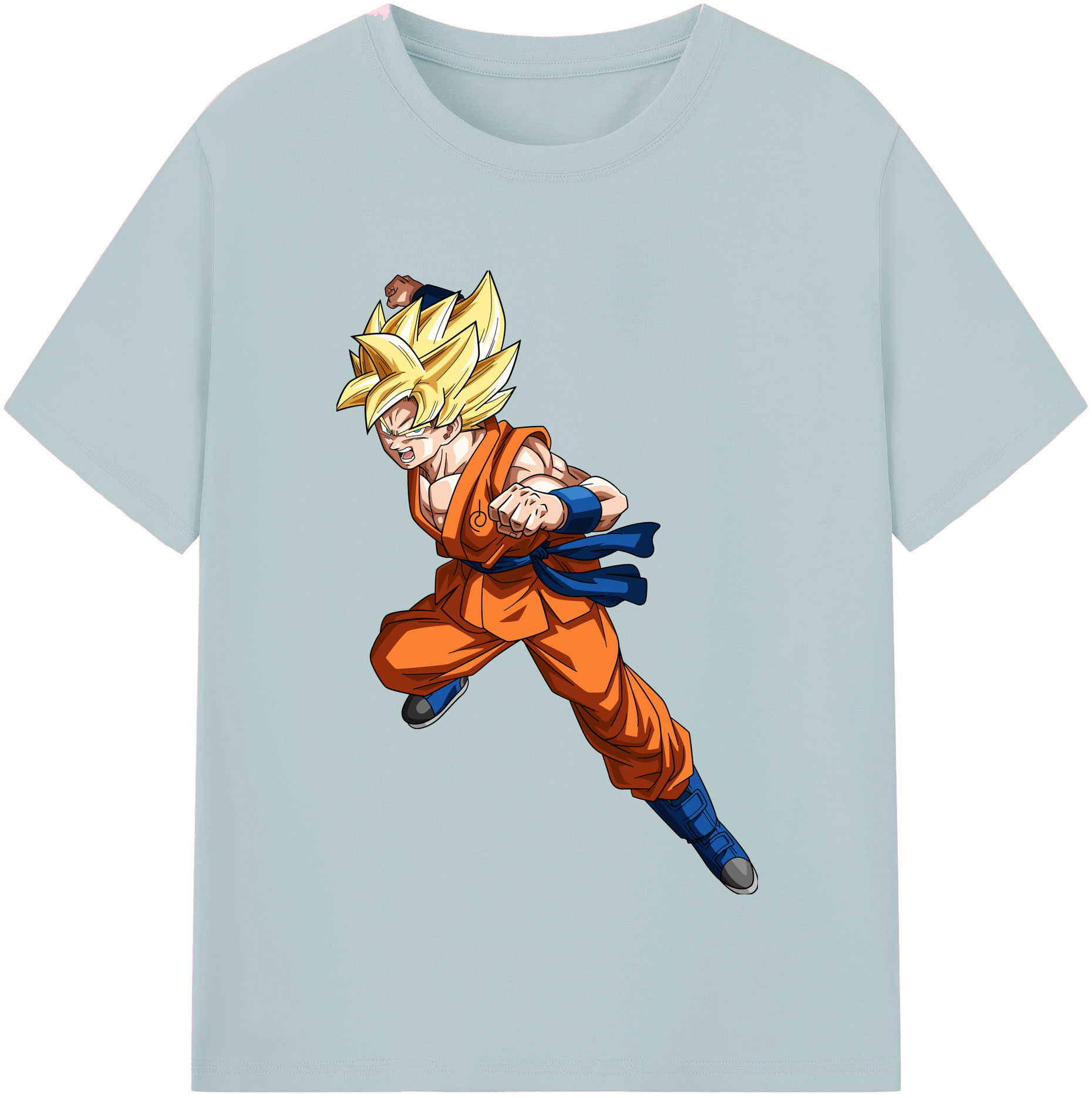 （画像用） ドラゴンボール 孫悟空（そん ごくう）Son Goku カカロット DRAGON BALL Kakarotto 綿100％半袖Tシャツ（フロントプリント）